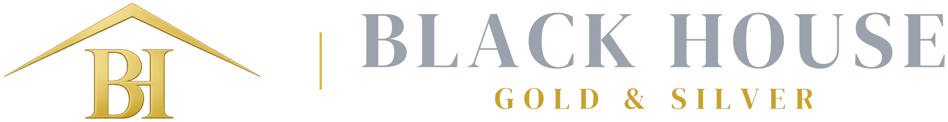 Black House Gold & Silver Logo