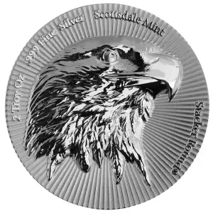 2 oz Scottsdale Stacker - Silver Round (2)