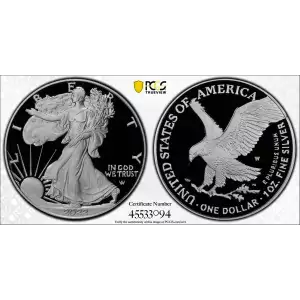 2022-W $1 Silver Eagle First Strike, DCAM (2)