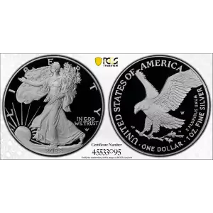 2022-W $1 Silver Eagle First Strike, DCAM (2)