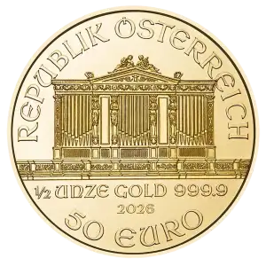 2026 1/2oz Austrian Gold Philharmonic (2)