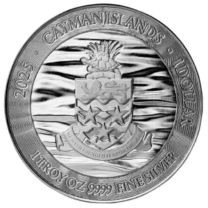 2025 1 oz Stingray - Cayman Islands Silver Coin (2)