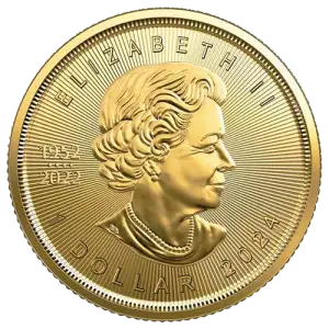 2024 1/20oz Canadian Gold Maple Leaf (2)