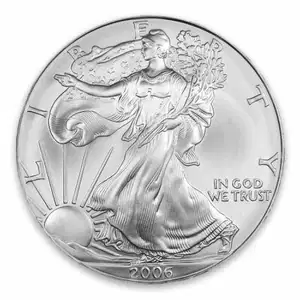 2006 1oz American Silver Eagle (2)