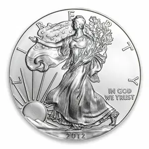 2012 1oz American Silver Eagle (2)